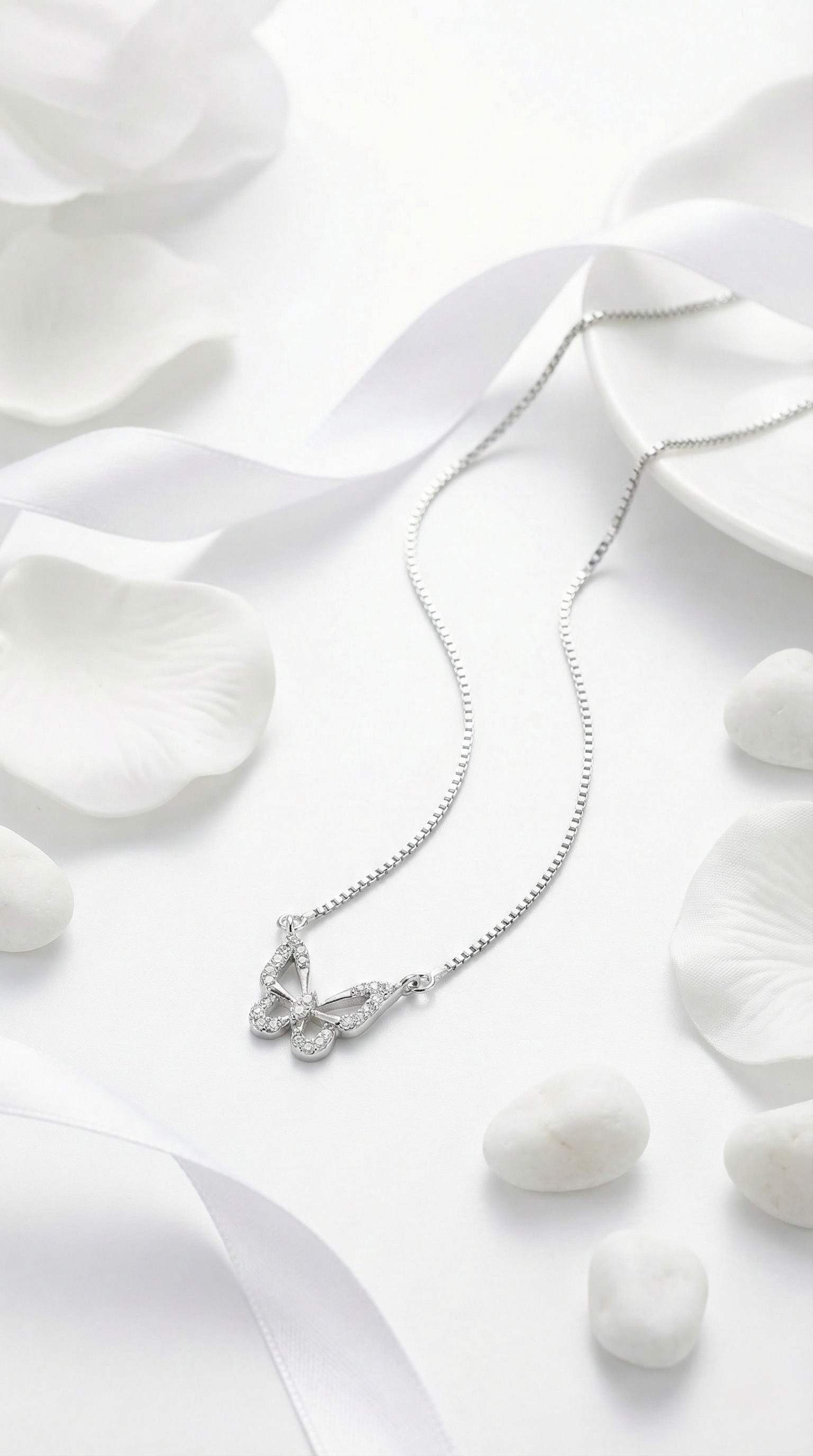 Noa Butterfly Necklace | 925 Silver