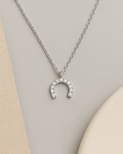 Fortuna Charm Necklace Sterling Silver