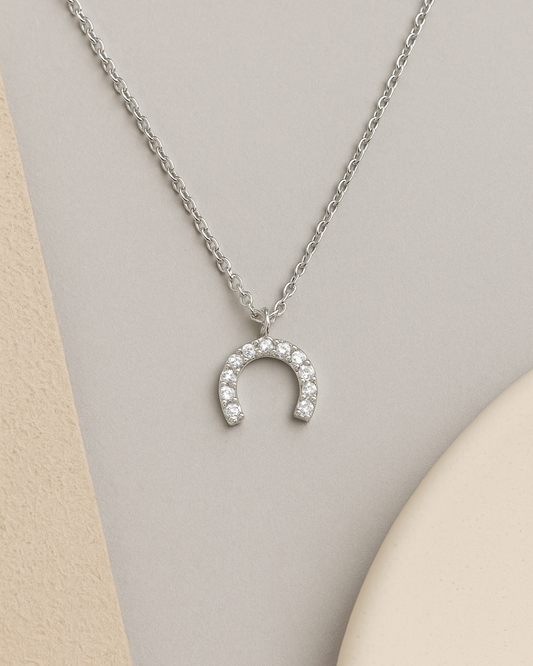 Fortuna Charm Necklace Sterling Silver