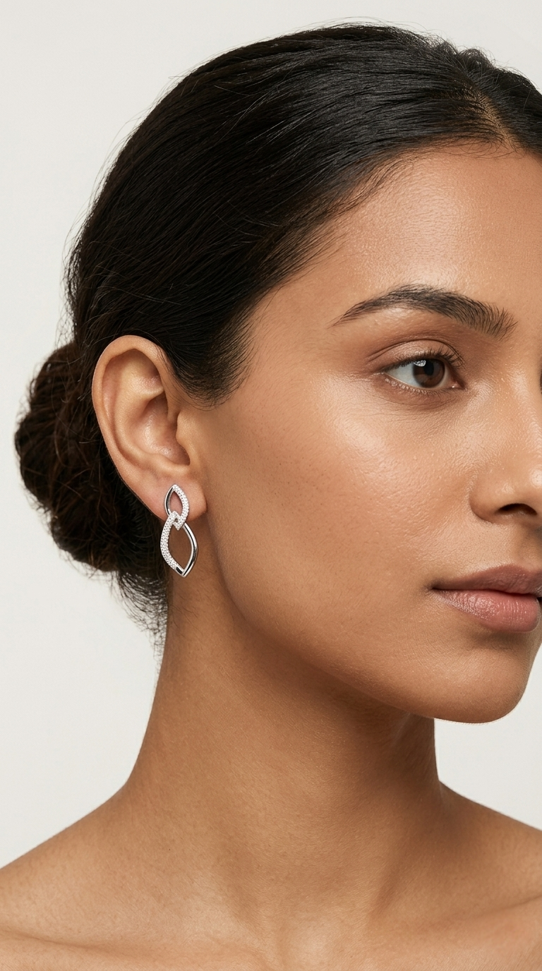 Nyra Twist Earrings | 925 Sterling Silver