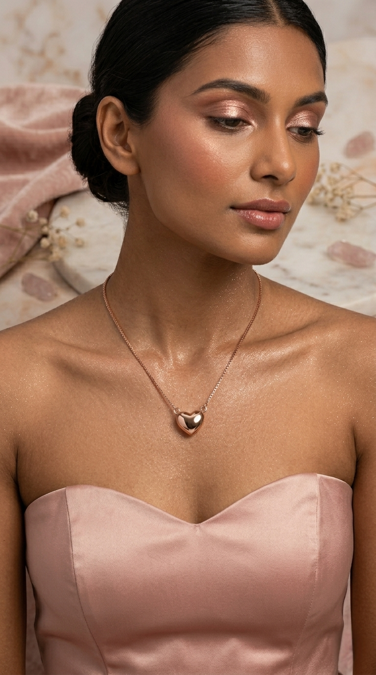 Oraya Heart Pendant | 925 Sterling Silver