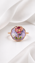 Lilac Bloom Ring | 925 Sterling Silver