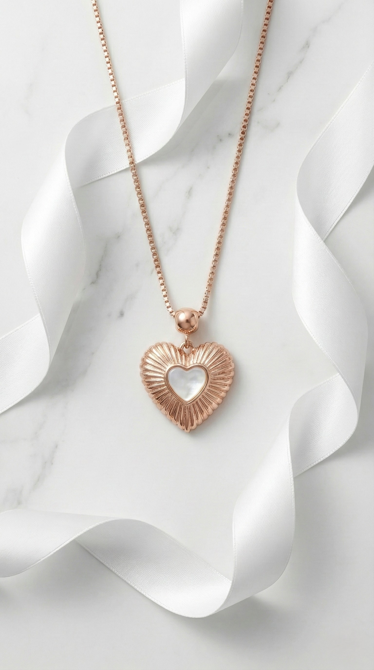 Solara Heart Necklace | 925 Sterling Silver