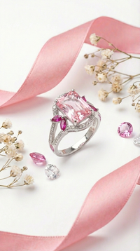 Fuchsia Bloom Ring | 925 Sterling Silver