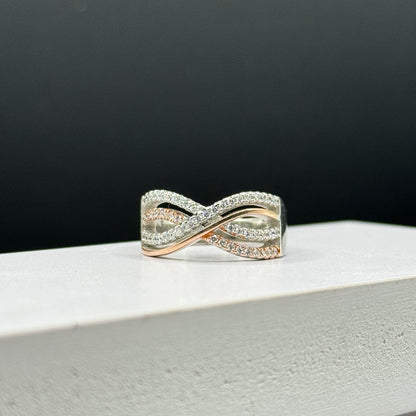 Entwined Radiance Ring