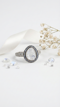 Lunar Mist Ring | 925 Sterling Silver