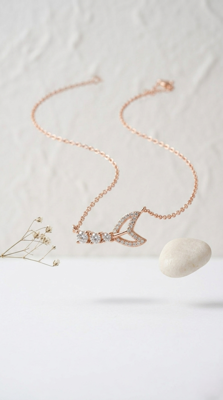 Elira Drift Necklace | 925 Sterling Silver