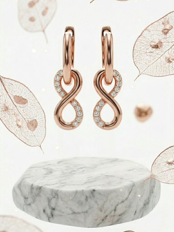 Orbis Infinity Drops | 925 Sterling Silver