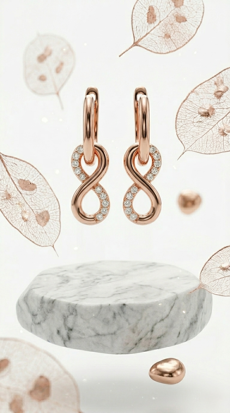 Orbis Infinity Drops | 925 Sterling Silver