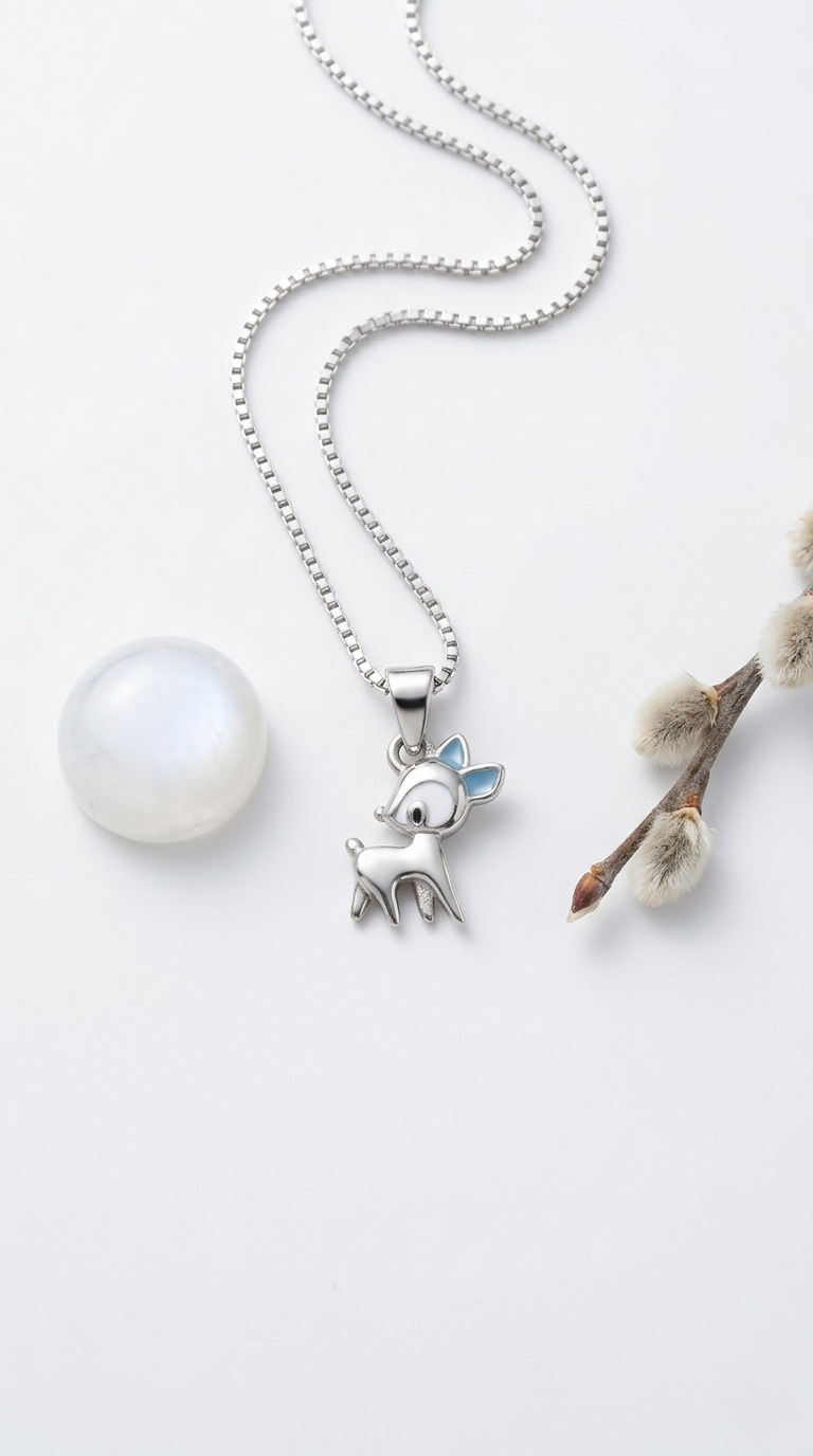 Lumi Fawn Pendant | 925 Sterling Silver