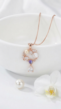 Celiora Opaline Pendant | 925 Sterling Silver