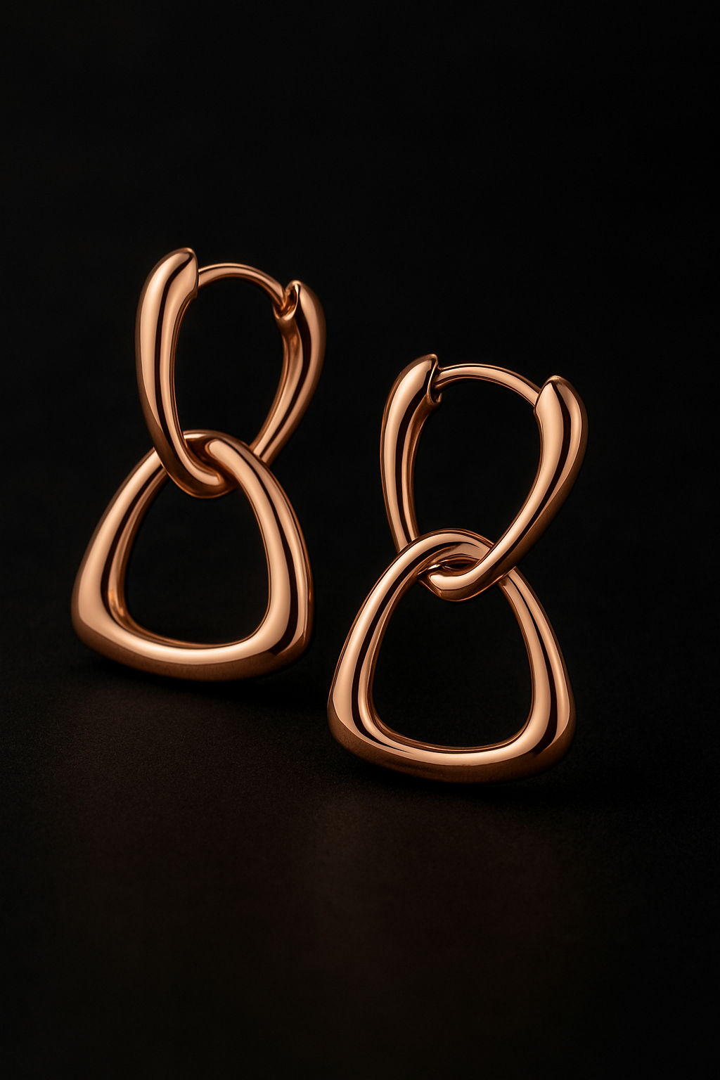 The Link Up Loop Earrings - Demi-Fine