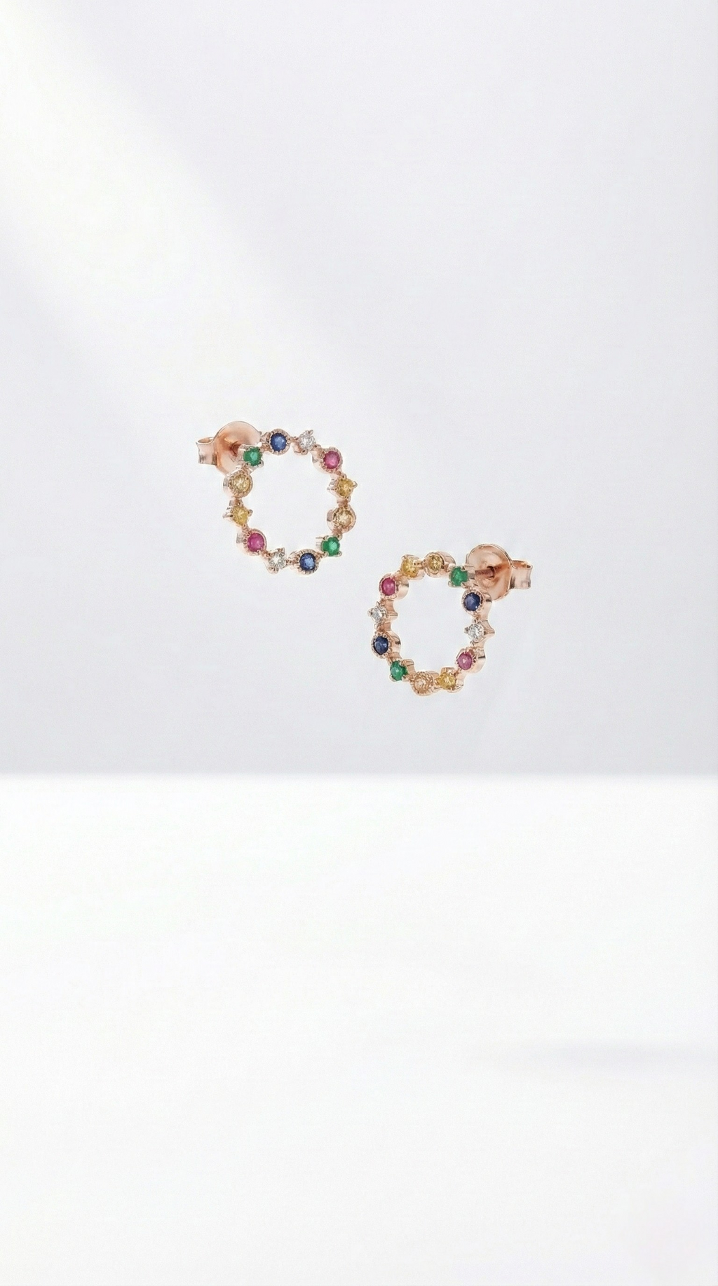 Liora Halo Studs | 925 Sterling Silver