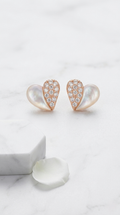 Aeris Heart Studs | 925 Sterling Silver