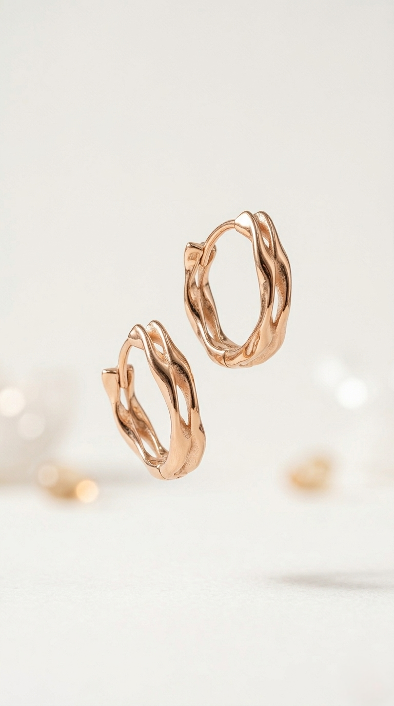 Vyre Sculpt Hoops | 925 Sterling Silver