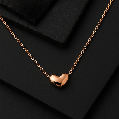 Classic Heart Sterling Silver Necklace