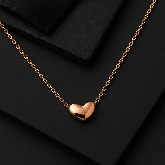Classic Heart Sterling Silver Necklace