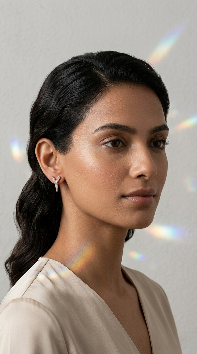 Vertex Stud Earrings | 925 Sterling Silver