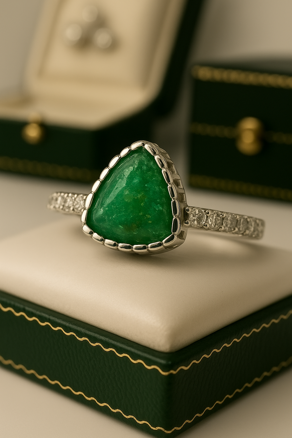 Azure Crown Ring | 925 Sterling Silver