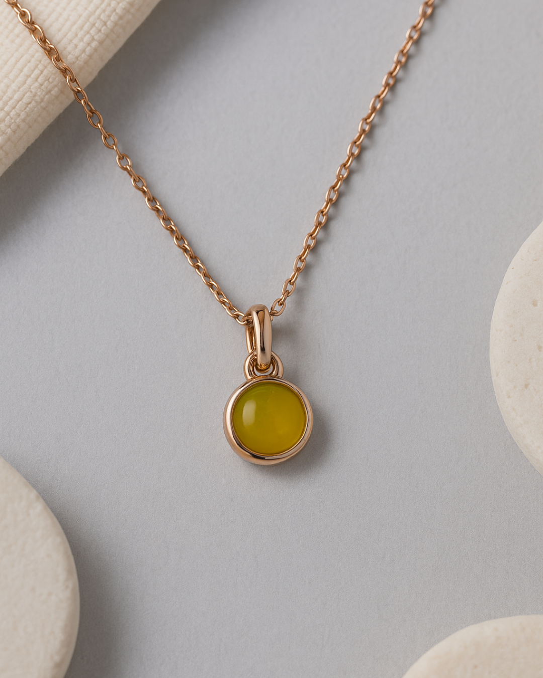 Solis Pendant Necklace Sterling Silver