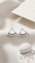 Lunor Arc Studs | 925 Sterling Silver