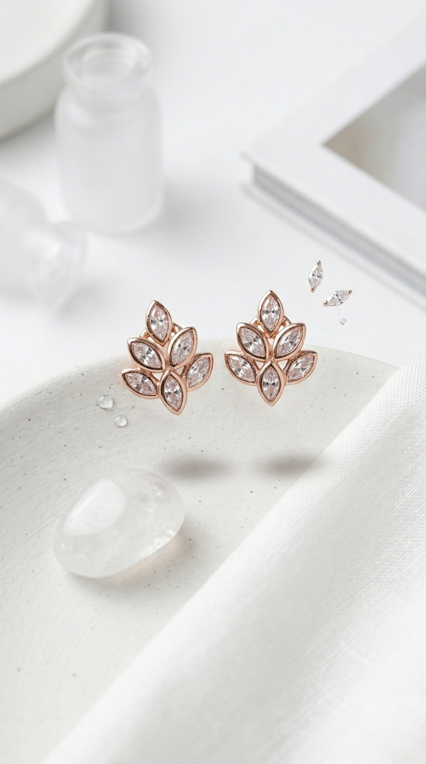 Plume Studs | 925 Sterling Silver