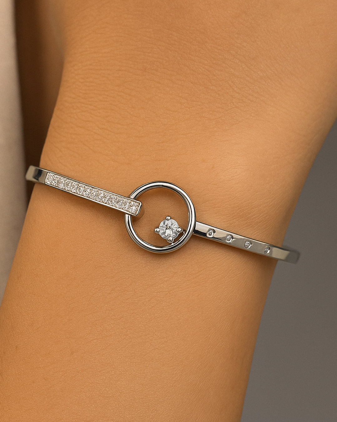 Orbit Solitaire Kada Sterling Silver