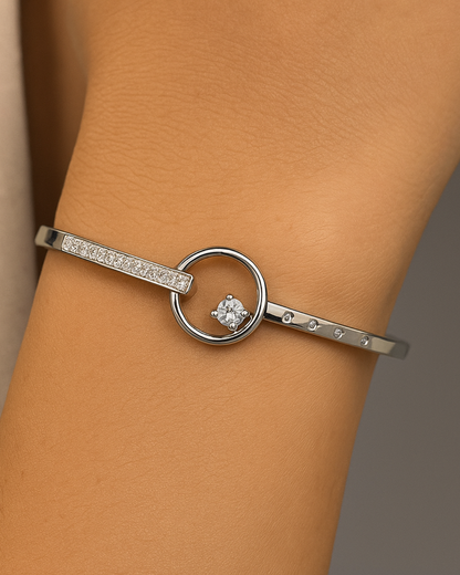 Orbit Solitaire Kada Sterling Silver
