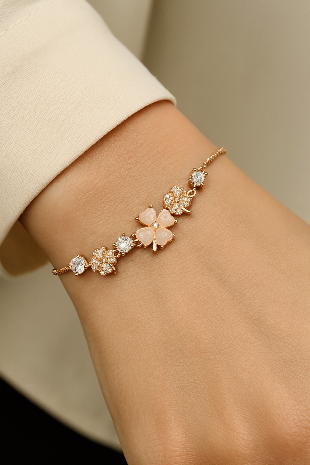 Petal & Sparkle Bracelet