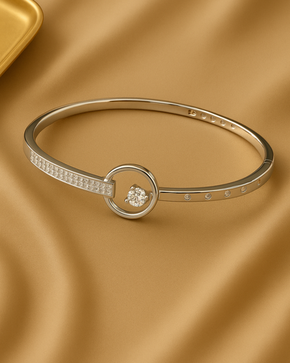 Orbit Solitaire Kada Sterling Silver