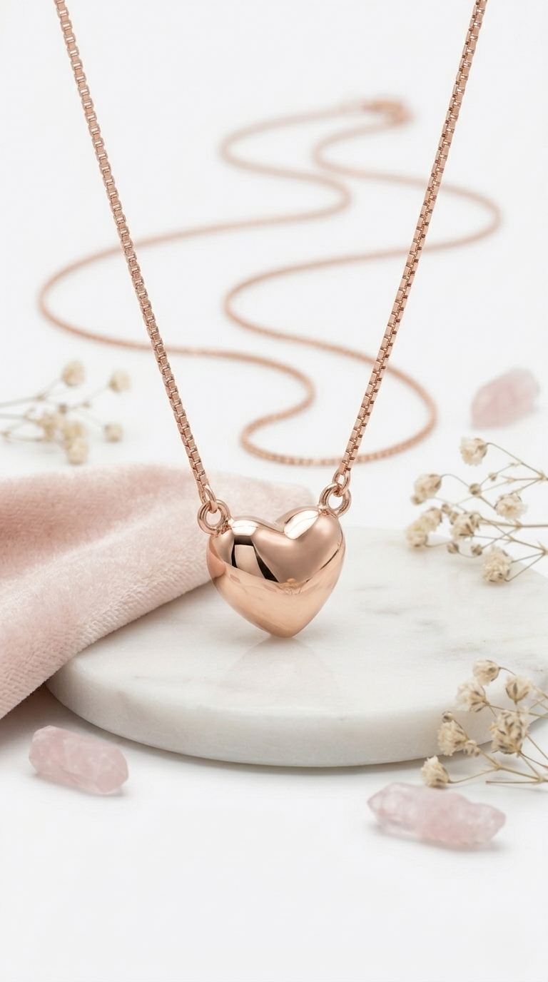 Oraya Heart Pendant | 925 Sterling Silver