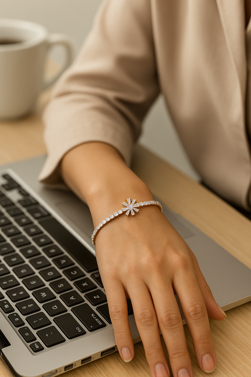 Aurora Star Tennis Bracelet