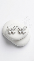 Virelle Flutter Studs | 925 Sterling Silver