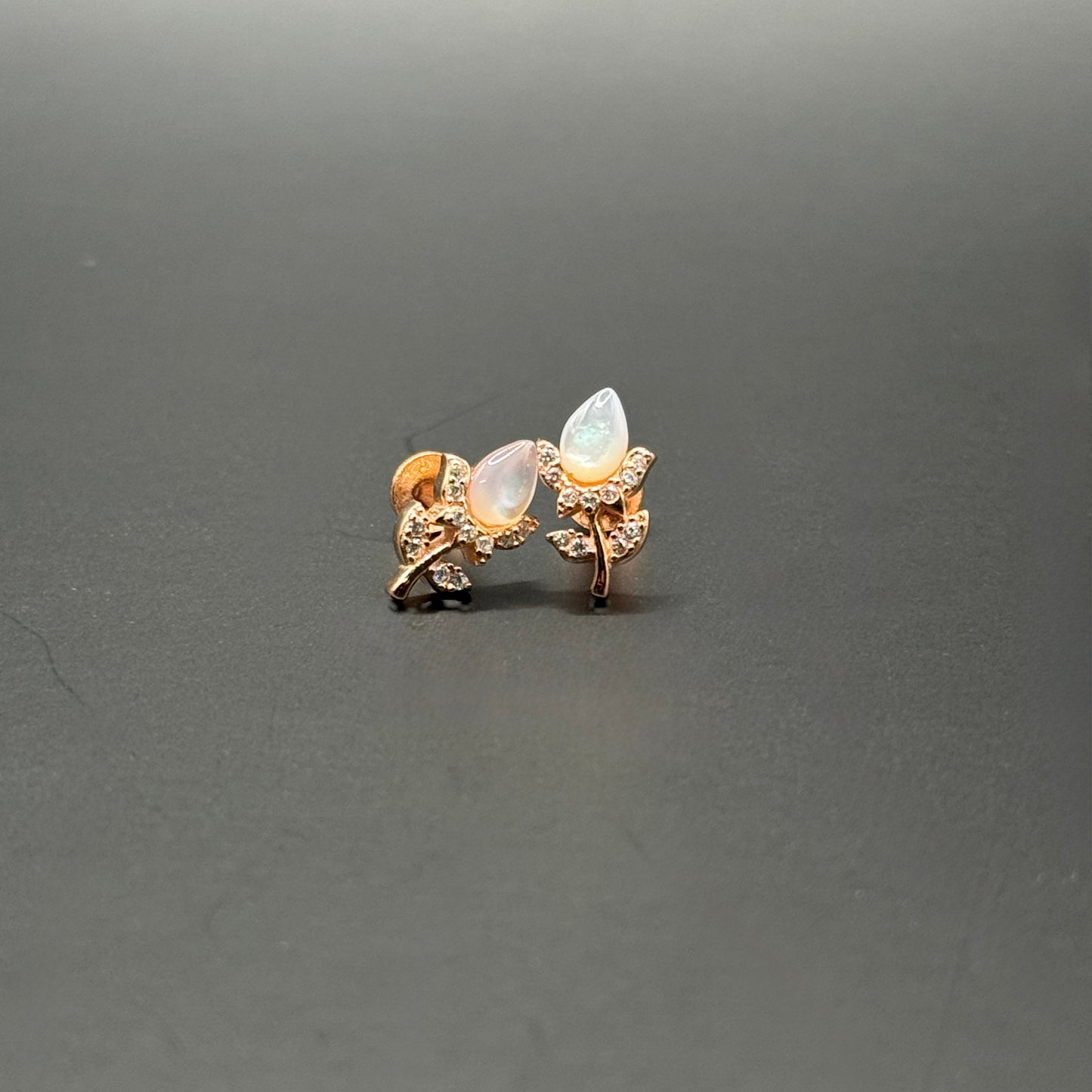 Vine Blossom Studs Earrings