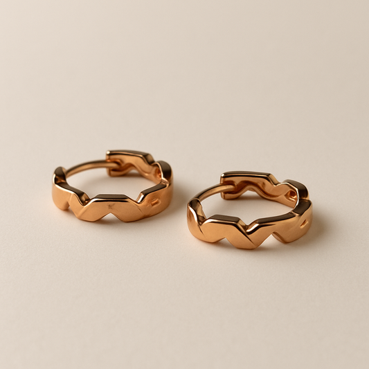 Ayra Wave Earrings - Demi Fine | Sterling Silver