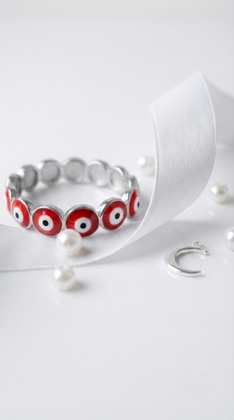 Nazara Scarlet Eternity Ring | 925 Sterling Silver