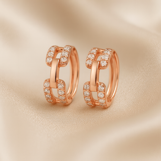 Eterna Pave Link Hopps - Demi Fine