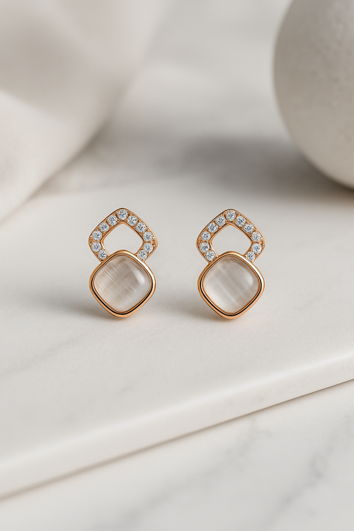 Elysian Glow Earrings Sterling Silver