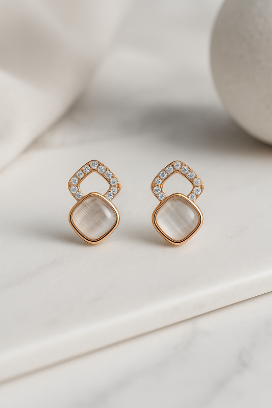 Elysian Glow Earrings Sterling Silver