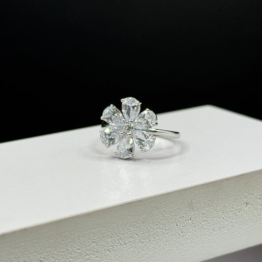 Frost Blossom Ring