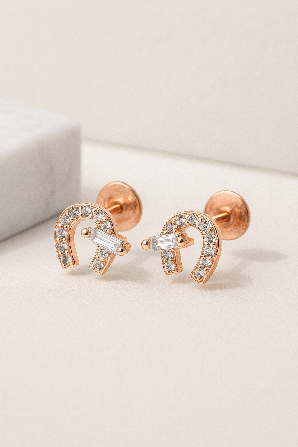 The Fortune Arc Studs | 925 Sterling Silver