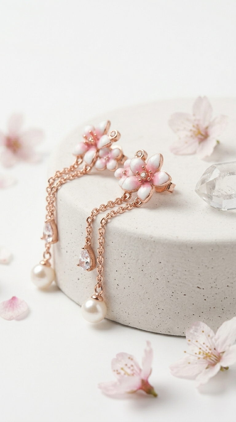 Azumi Blossom Earrings | 925 Sterling Silver