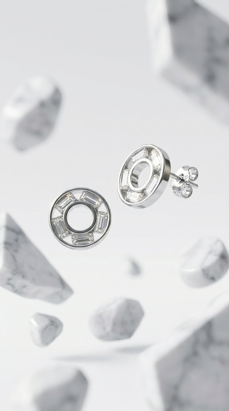 Kairo Loop Studs | 925 Sterling Silver