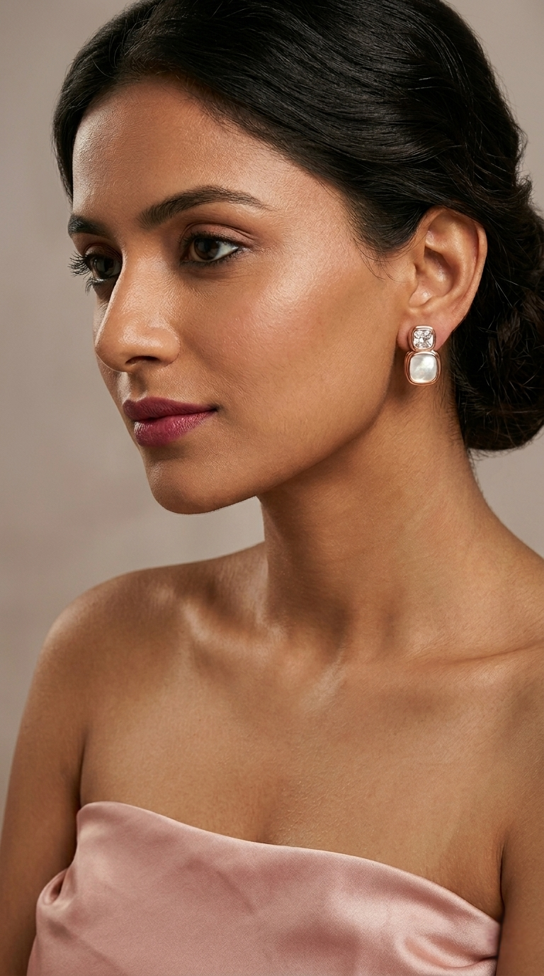 Aurelia Duo Studs | 925 Sterling Silver