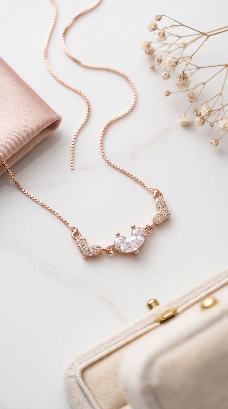 Amora Triple Heart Pendant | 925 Sterling Silver