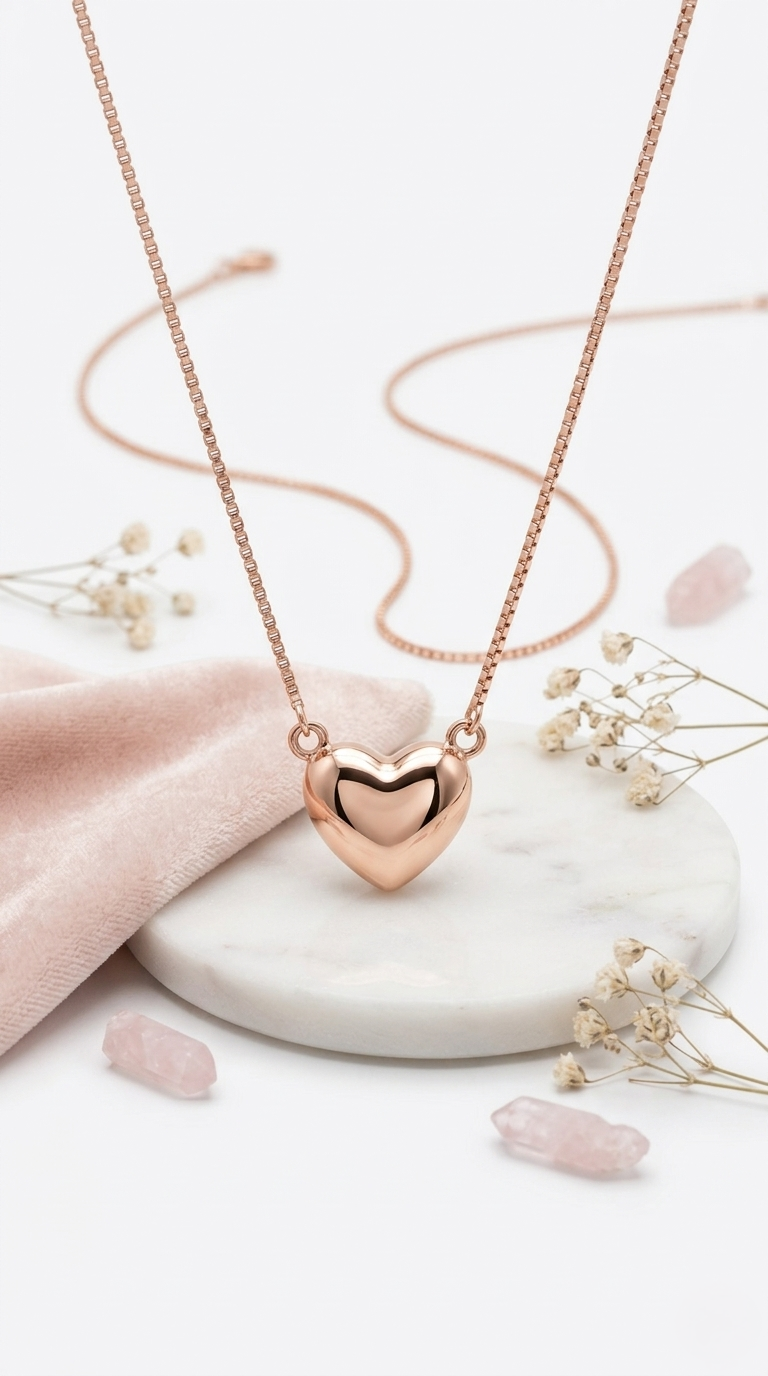 Oraya Heart Pendant | 925 Sterling Silver