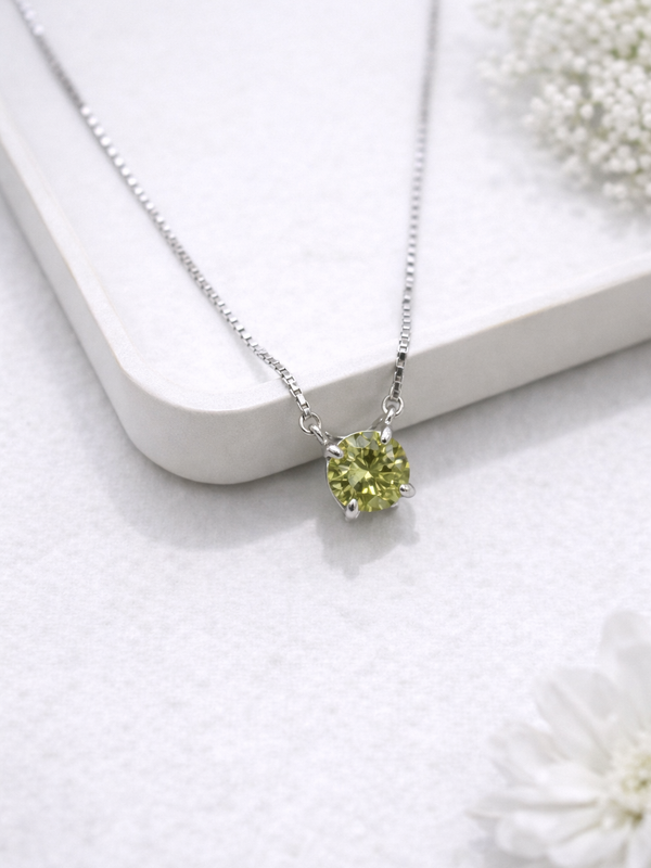 Verde Solis Necklace | 925 Sterling Silver