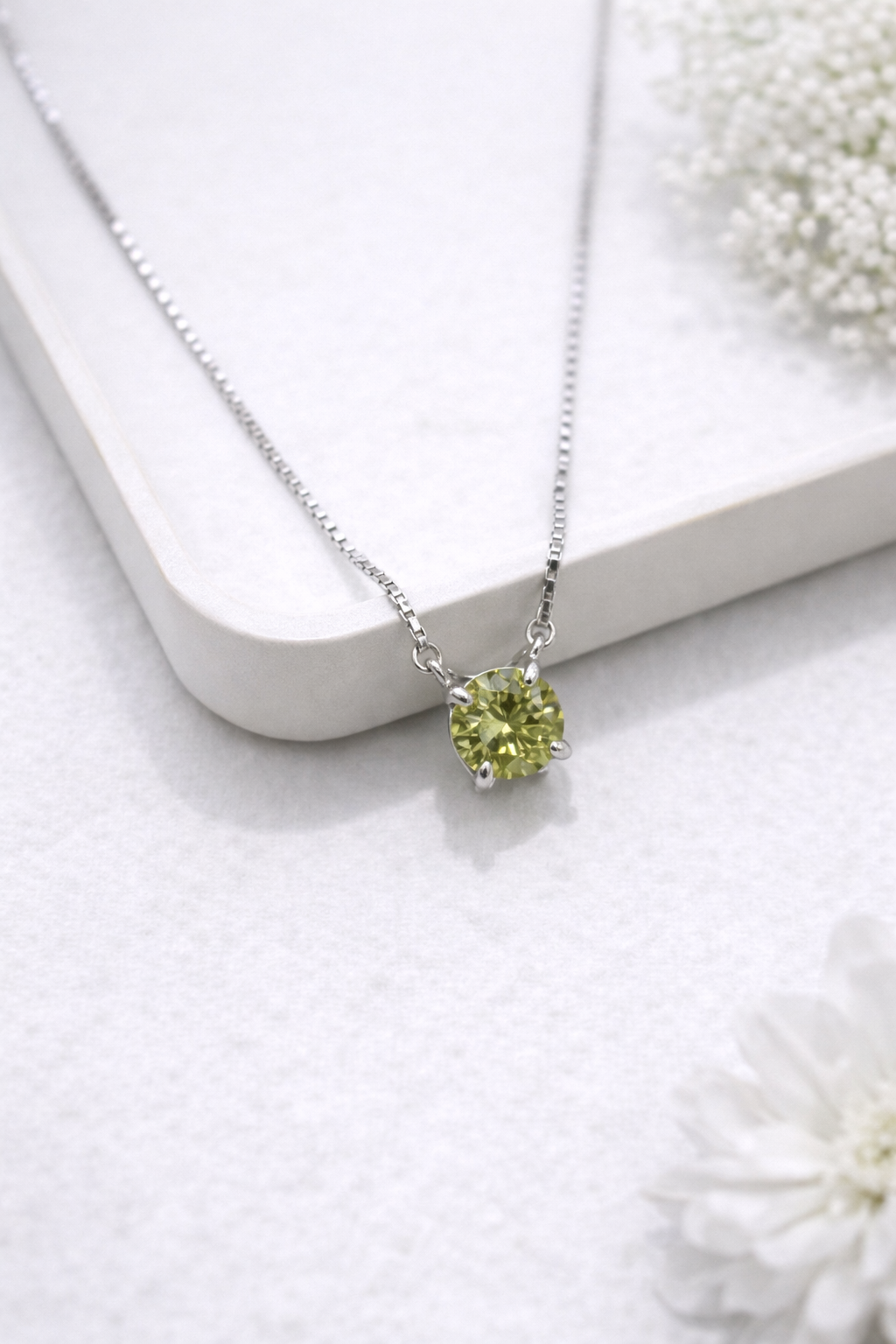 Verde Solis Necklace | 925 Sterling Silver