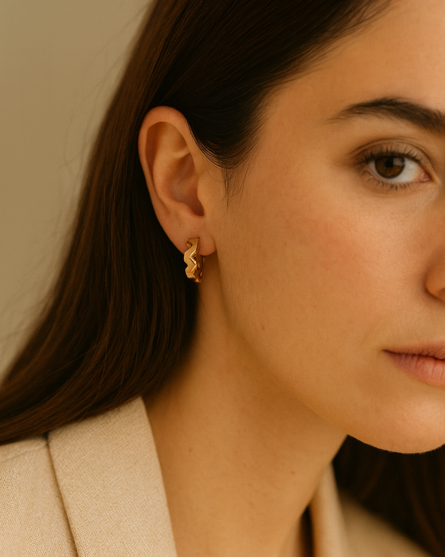 Ayra Wave Earrings - Demi Fine | Sterling Silver