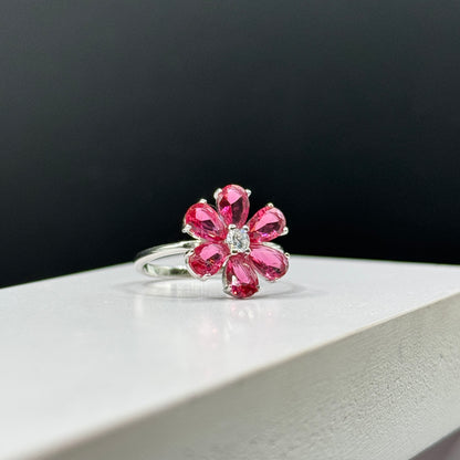 Blushing Blossom Ring